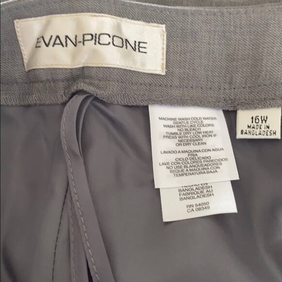 Evan Picone pearls grey dress pants - Picture 3 of 6